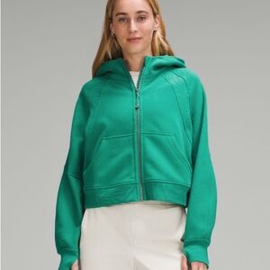 Lululemon Scuba Oversized Full Zip Hoodie in Cascadia Green size M/L